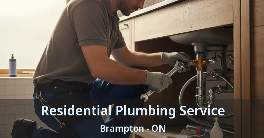 Residential Plumbing Service Brampton - ON