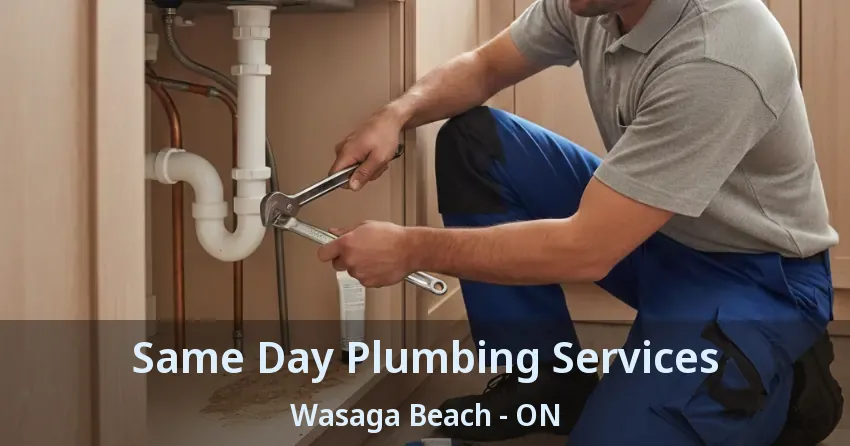 Same Day Plumbing Services Wasaga Beach - ON