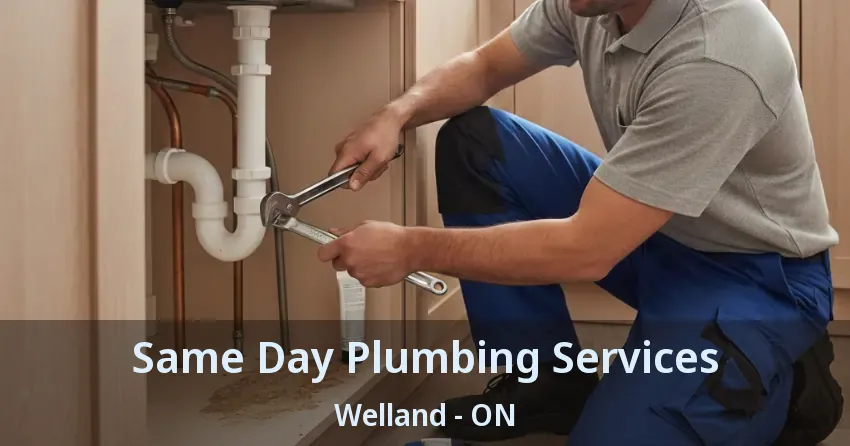 Same Day Plumbing Services Welland - ON