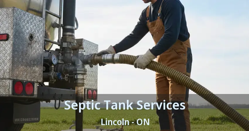 Septic Tank Services Lincoln - ON