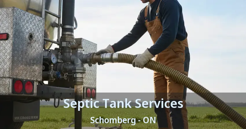 Septic Tank Services Schomberg - ON