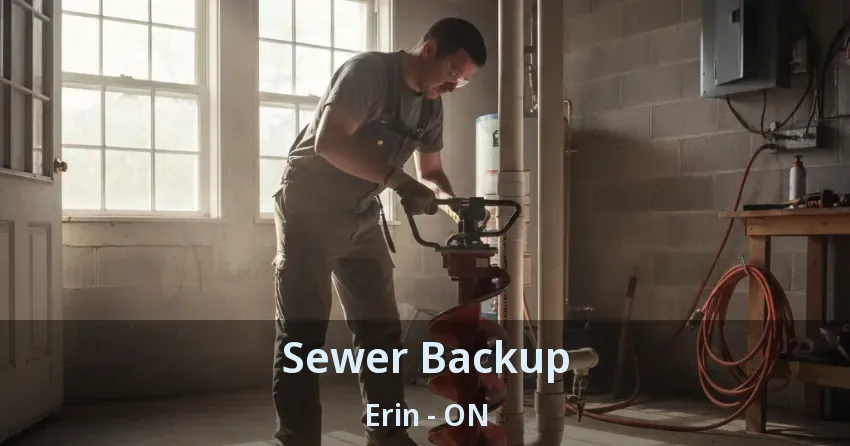 Sewer Backup Erin - ON