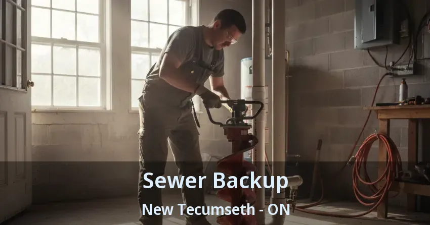 Sewer Backup New Tecumseth - ON