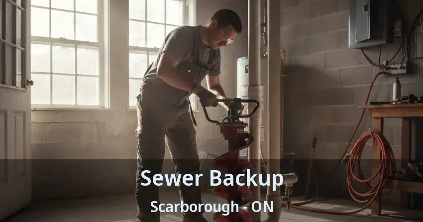 Sewer Backup Scarborough - ON