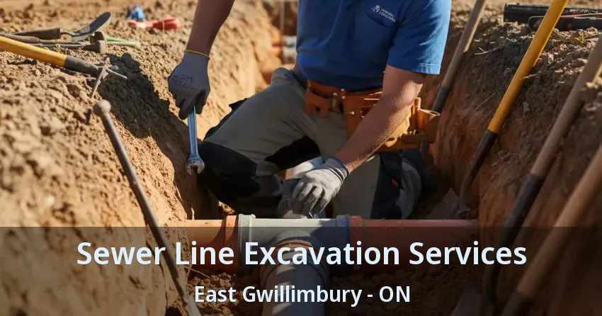 Sewer Line Excavation Services East Gwillimbury - ON