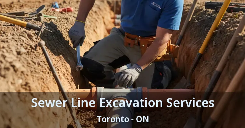 Sewer Line Excavation Services Toronto - ON