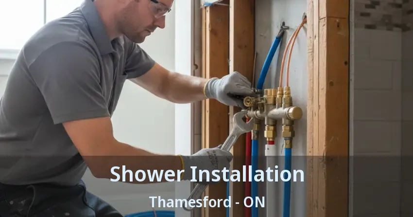 Shower Installation Thamesford - ON