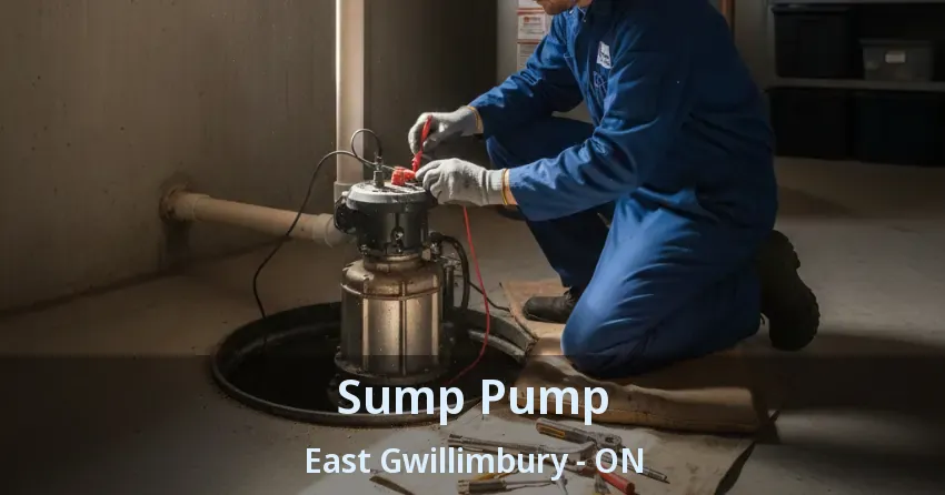 Sump Pump East Gwillimbury - ON