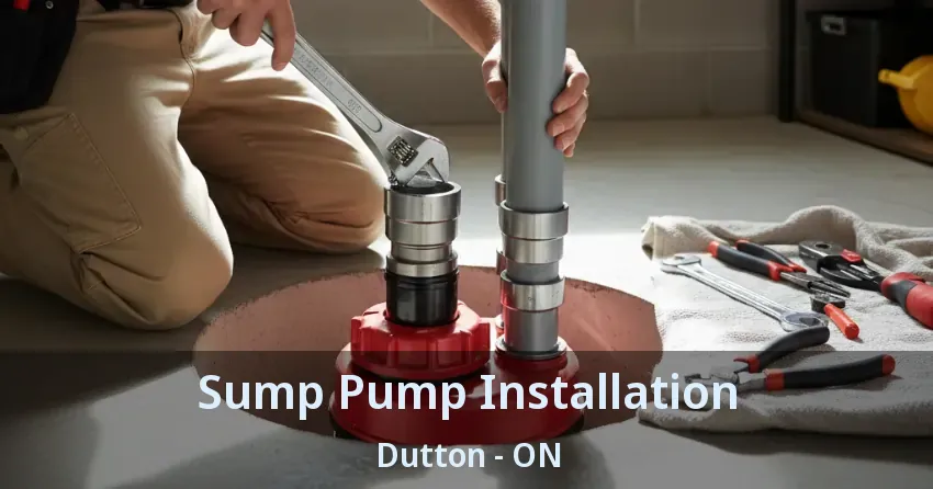 Sump Pump Installation Dutton - ON
