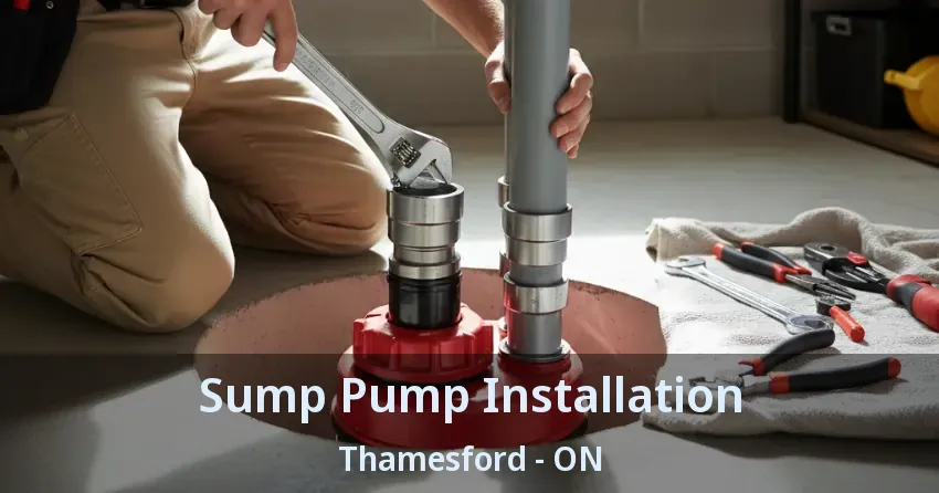 Sump Pump Installation Thamesford - ON