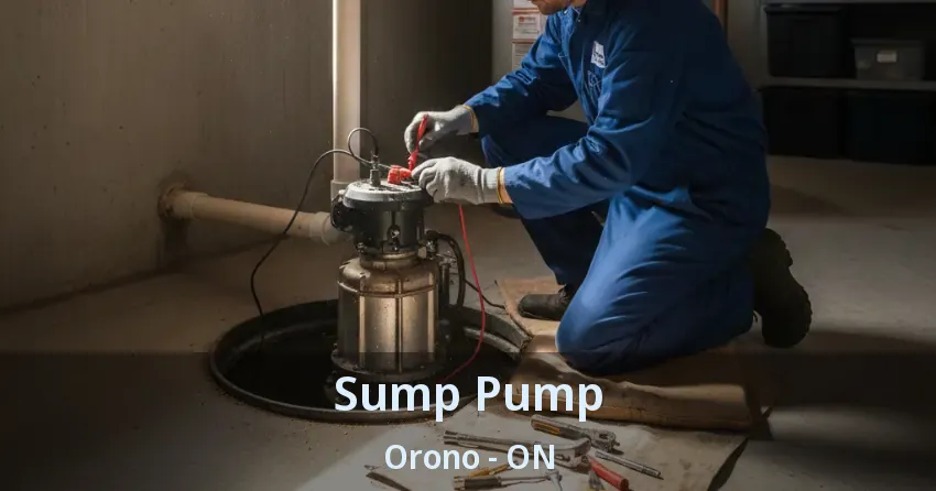 Sump Pump Orono - ON