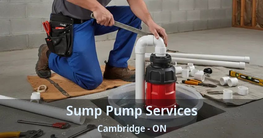 Sump Pump Services Cambridge - ON