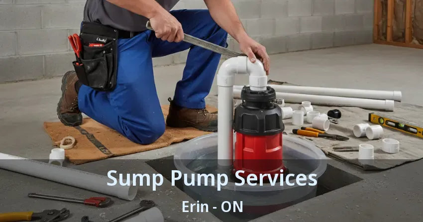 Sump Pump Services Erin - ON