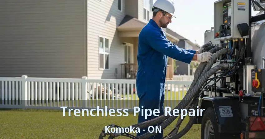 Trenchless Pipe Repair Komoka - ON