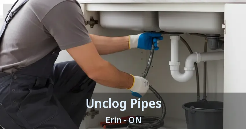 Unclog Pipes Erin - ON
