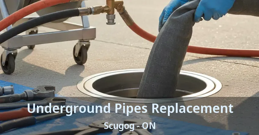 Underground Pipes Replacement Scugog - ON