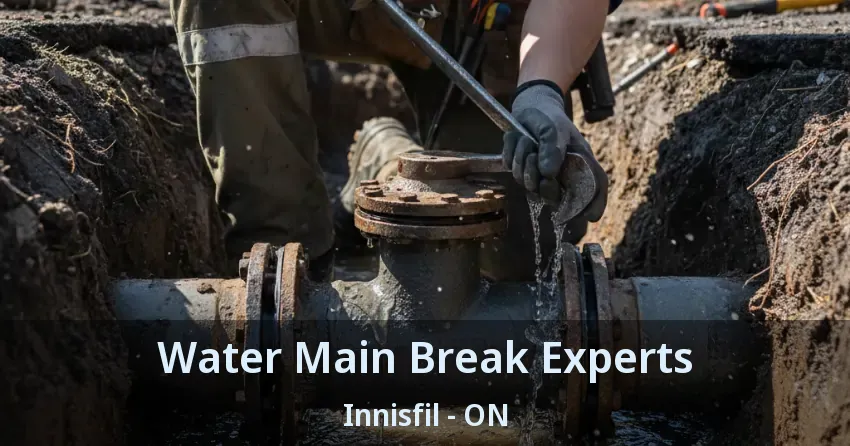 Water Main Break Experts Innisfil - ON