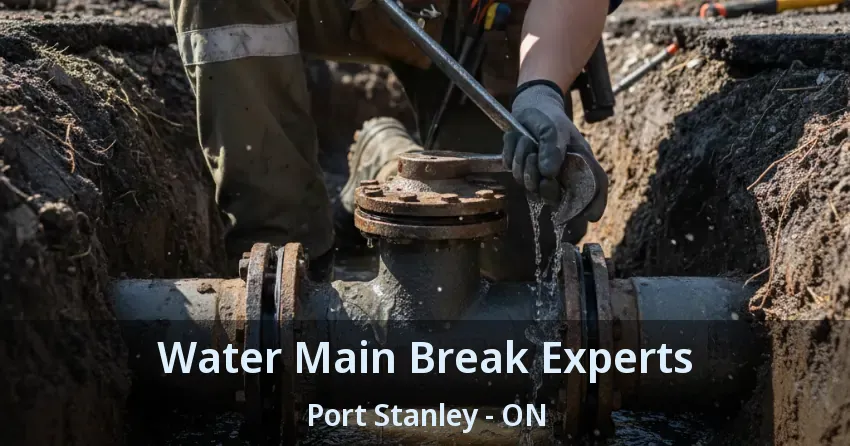 Water Main Break Experts Port Stanley - ON