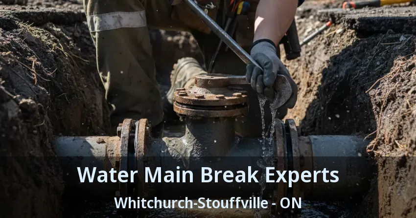Water Main Break Experts Whitchurch-Stouffville - ON