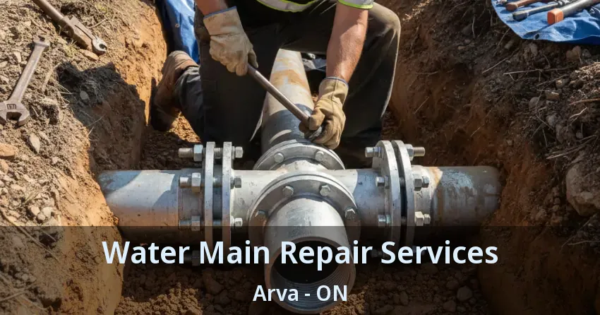 Water Main Repair Services Arva - ON
