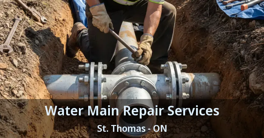 Water Main Repair Services St. Thomas - ON