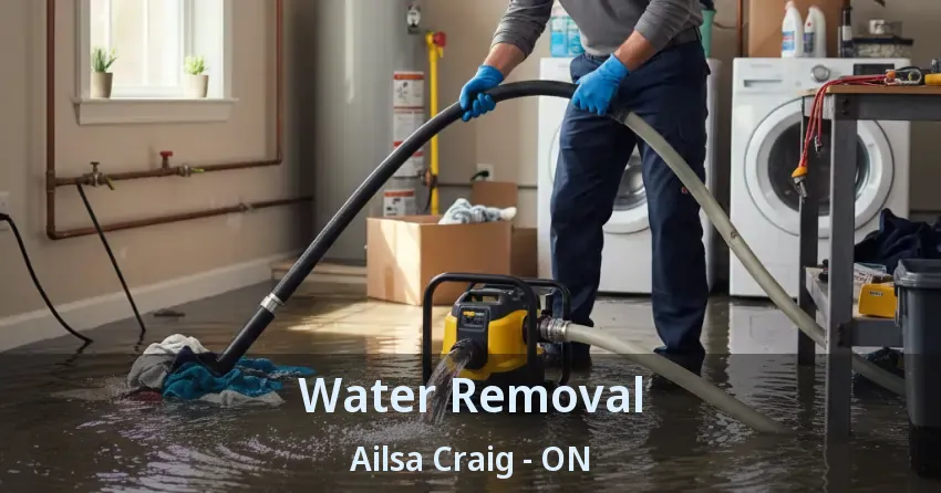Water Removal Ailsa Craig - ON